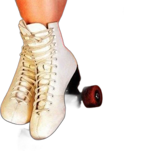 shoes, photorealistic, 3d render, roller transparent PNG cut-out