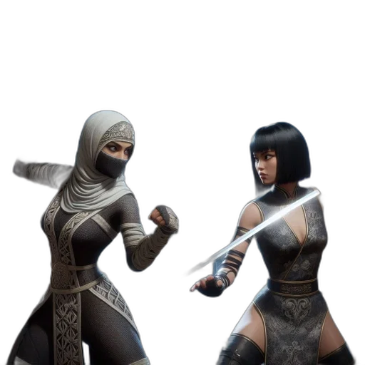 weapon, sword, concept art, 3d render transparent PNG cut-out