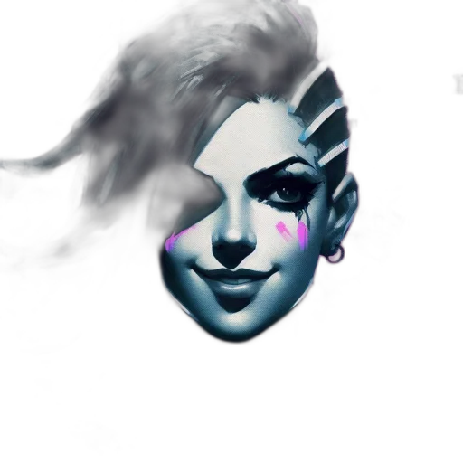 mask, face, concept art, fantasy art transparent PNG cut-out