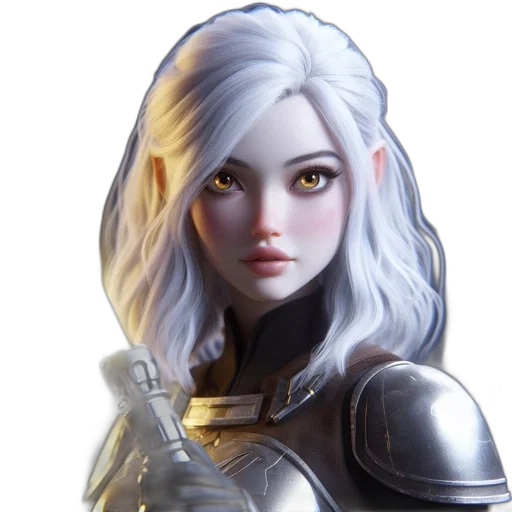 face, robot, dragon, staff transparent PNG cut-out