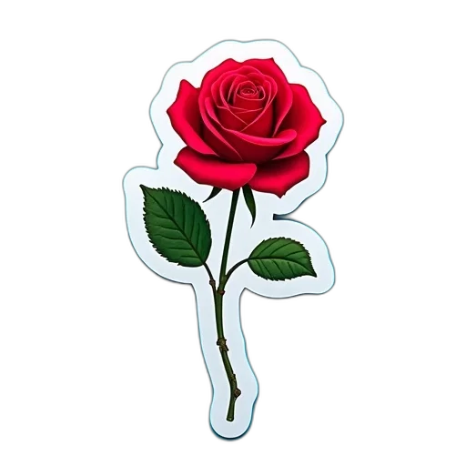 flower, jewelry, staff, 3d render transparent PNG cut-out