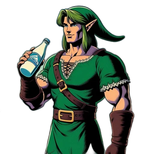 bottle, weapon, comic book art, concept art transparent PNG cut-out