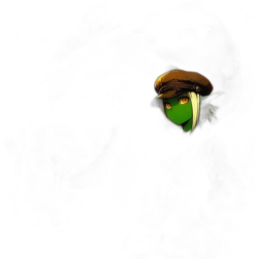 hat, mask, face, staff transparent PNG cut-out