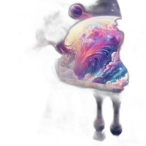 dress, mask, robot, creature transparent PNG cut-out