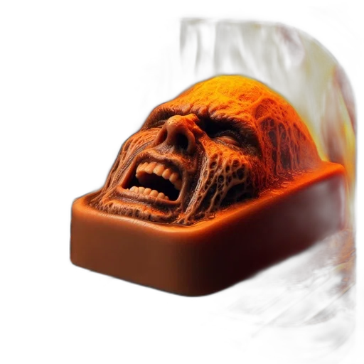 creature, food, mask, face transparent PNG cut-out