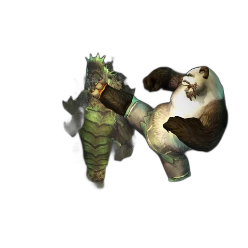 dragon, animal, creature, staff transparent PNG cut-out