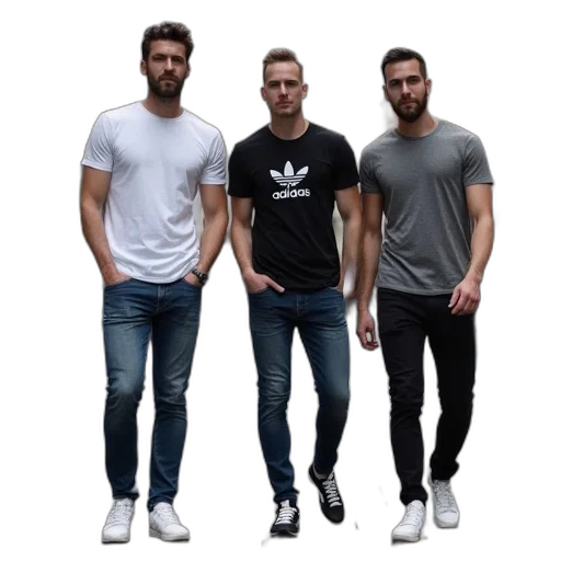 jacket, staff, 3d render, monochrome transparent PNG cut-out