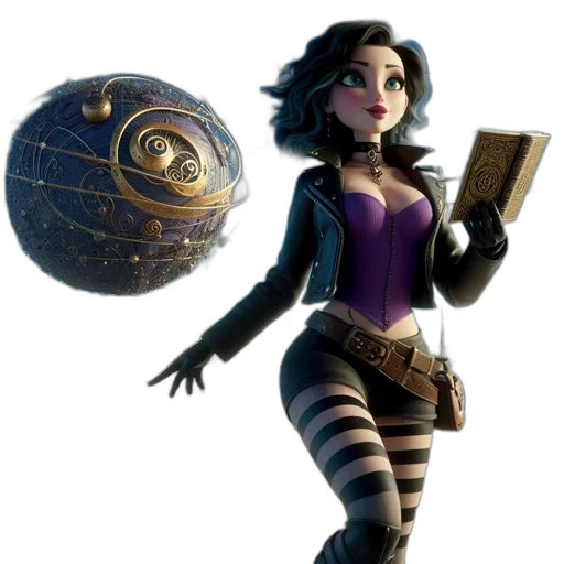 staff, concept art, fantasy art, comic book art transparent PNG cut-out