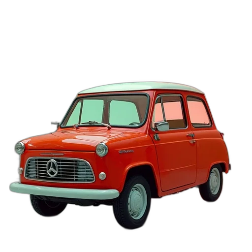car, animal, 3d render, photorealistic transparent PNG cut-out