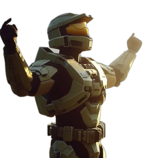 robot, concept art, 3d render, earth tones transparent PNG cut-out