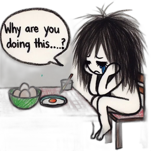 food, cartoon, concept art, comic book art transparent PNG cut-out