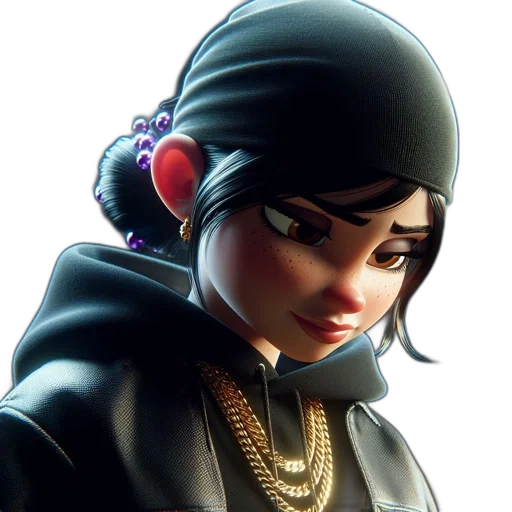 jewelry, jacket, face, concept art transparent PNG cut-out