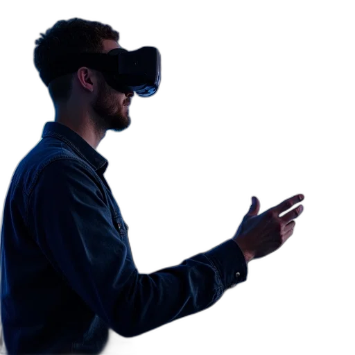 staff, 3d render, cyberpunk, concept art transparent PNG cut-out