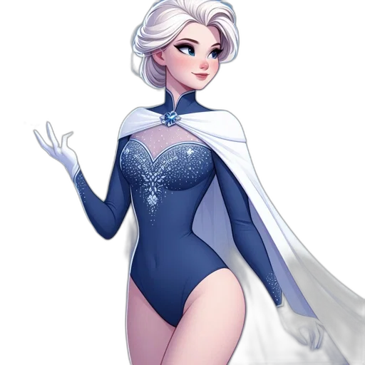 dress, concept art, fantasy art, cartoon transparent PNG cut-out