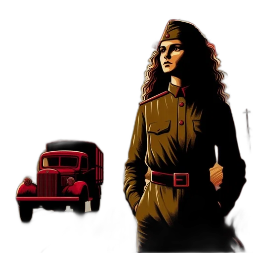 car, jacket, concept art, comic book art transparent PNG cut-out