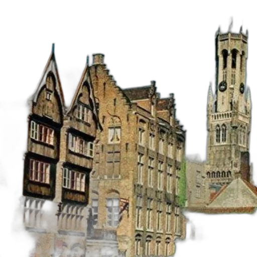 building, 3d render, concept art, photorealistic transparent PNG cut-out