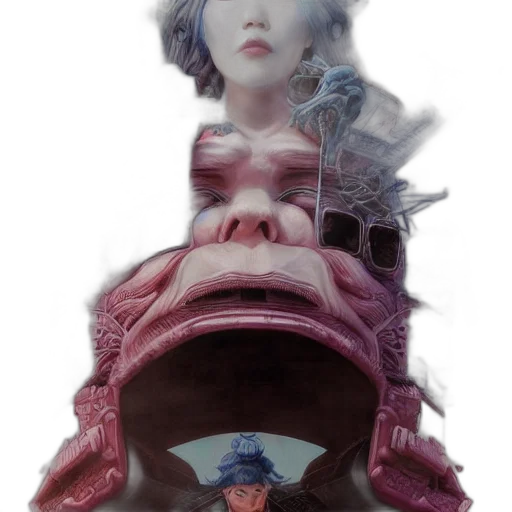 face, mask, hat, creature transparent PNG cut-out