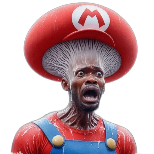 hat, hair, creature, face transparent PNG cut-out