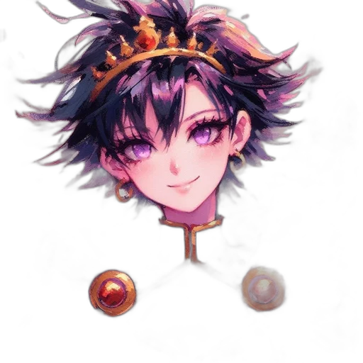 crown, jewelry, staff, weapon transparent PNG cut-out