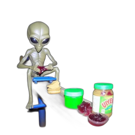 food, robot, staff, creature transparent PNG cut-out