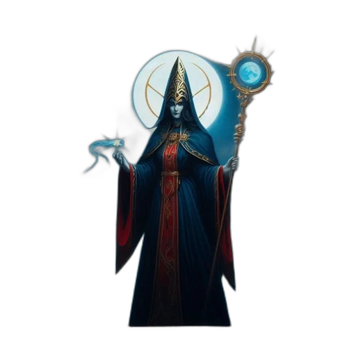 staff, creature, mask, concept art transparent PNG cut-out