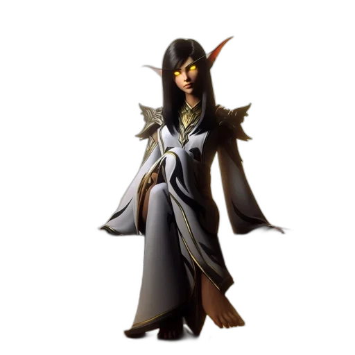 staff, concept art, fantasy art, 3d render transparent PNG cut-out