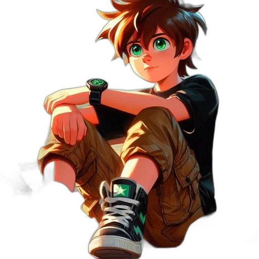 jacket, weapon, face, shoes transparent PNG cut-out