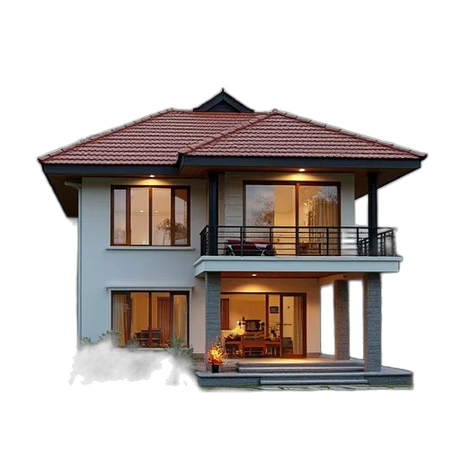 building, furniture, 3d render, photorealistic transparent PNG cut-out