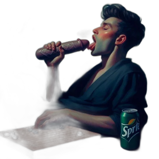 bottle, dragon, food, concept art transparent PNG cut-out