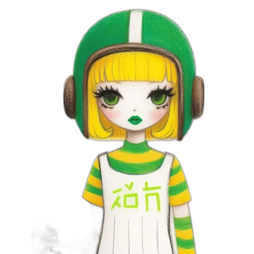 concept art, cartoon, anime, fantasy art transparent PNG cut-out
