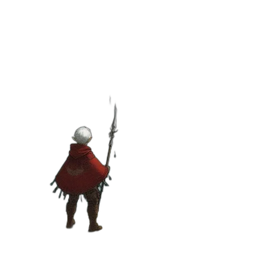 staff, sword, weapon, creature transparent PNG cut-out
