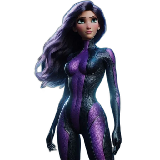 dress, concept art, 3d render, comic book art transparent PNG cut-out