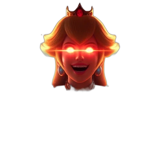 crown, mask, face, creature transparent PNG cut-out