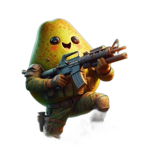 weapon, robot, animal, creature transparent PNG cut-out