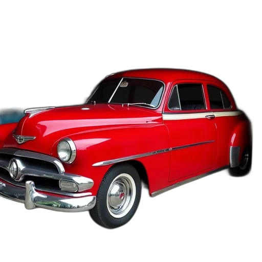 car, photorealistic, 3d render, red transparent PNG cut-out