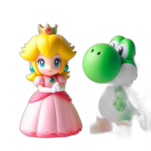 crown, dress, weapon, 3d render transparent PNG cut-out
