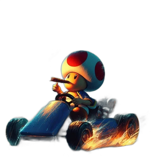 car, robot, concept art, pixel art transparent PNG cut-out