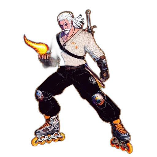 weapon, animal, creature, staff transparent PNG cut-out