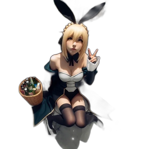 dress, staff, flower, food transparent PNG cut-out