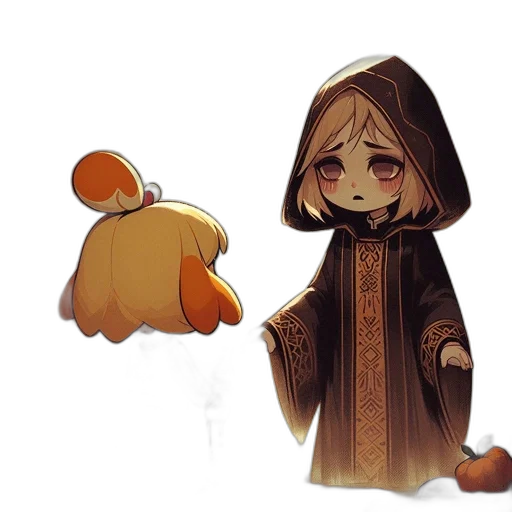 staff, creature, mask, concept art transparent PNG cut-out
