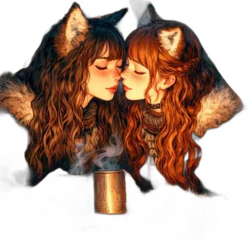 fantasy art, concept art, pixel art, watercolor transparent PNG cut-out