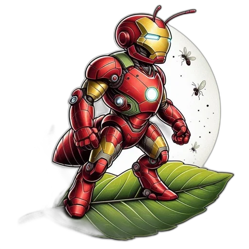 robot, concept art, comic book art, pixel art transparent PNG cut-out