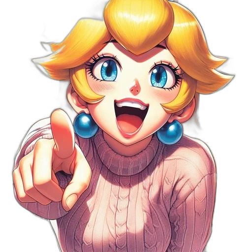 face, staff, dress, weapon transparent PNG cut-out