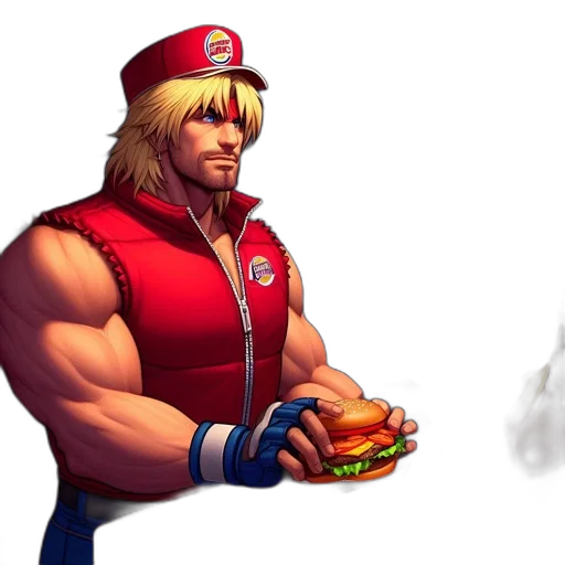 food, concept art, pixel art, comic book art transparent PNG cut-out