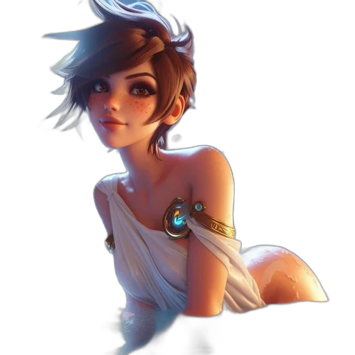 dress, staff, robot, jewelry transparent PNG cut-out