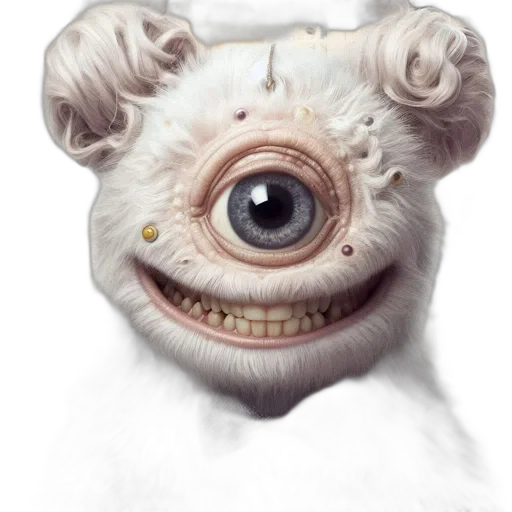 creature, animal, face, mask transparent PNG cut-out