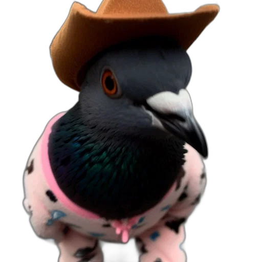 hat, animal, creature, jacket transparent PNG cut-out