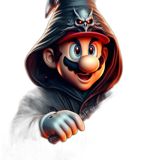 mask, staff, hat, face transparent PNG cut-out
