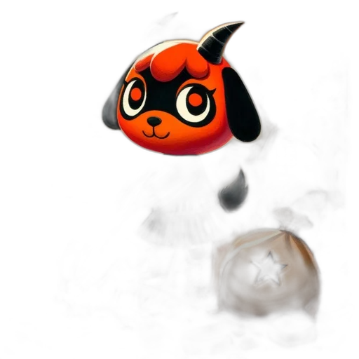 animal, creature, staff, weapon transparent PNG cut-out