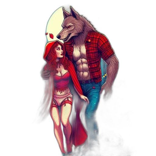 fantasy art, comic book art, concept art, pixel art transparent PNG cut-out